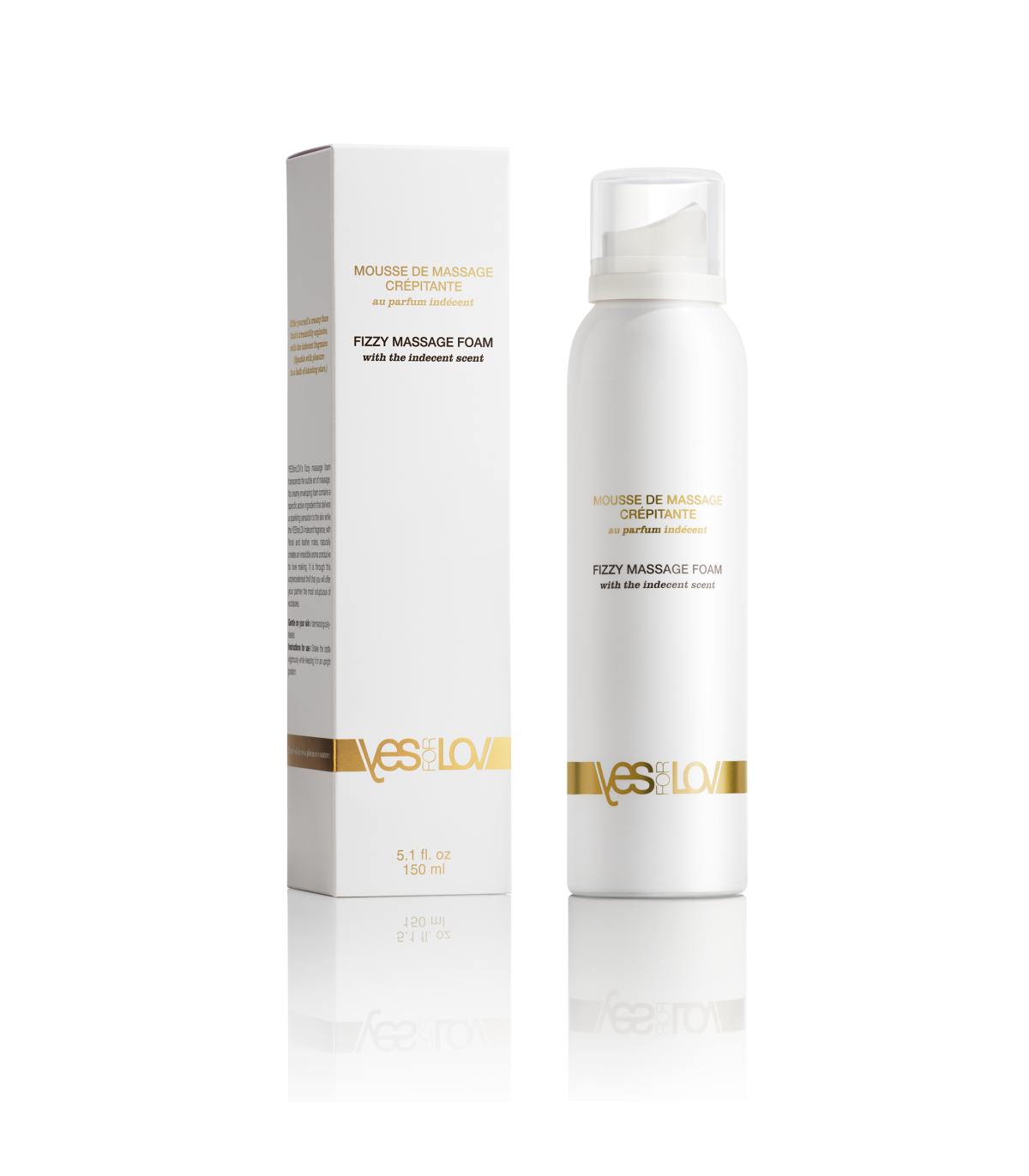 YESFORLOV Massage Foam Creaking Effect 150ml