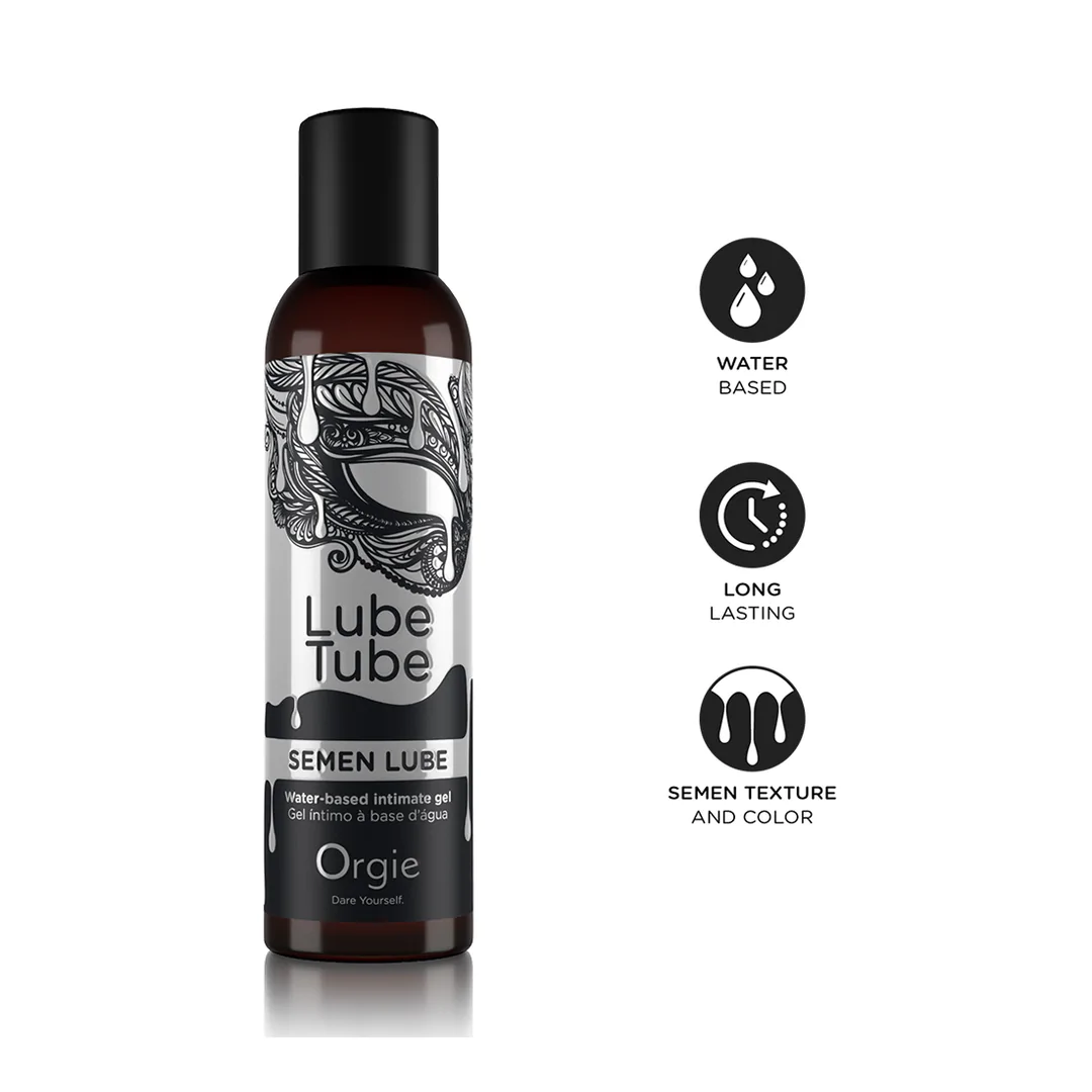 ORGIE Semen Lube - Waterbased Intimate Gel - 5.07 fl oz / 150 ml
