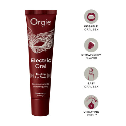 ORGIE Electric Oral - Tingling Lip Gloss - 0.34 fl oz / 10 ml