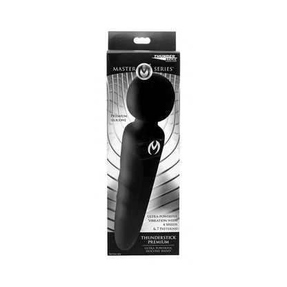XRBRANDS Thunderstick - Premium Ultra Powerful Rechargeable Silicone Wand