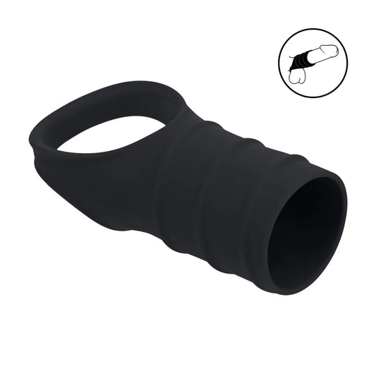 LEVELZ Silicone Cockring and Ribbed Sleeve