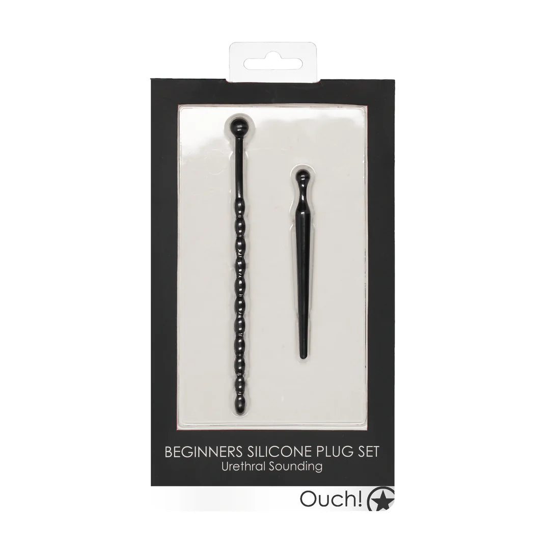 OUCH! Silicone Beginners Urethral Plug Set