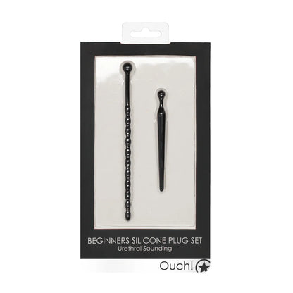 OUCH! Silicone Beginners Urethral Plug Set