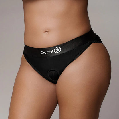 OUCH! Vibrating Strap-on Hipster