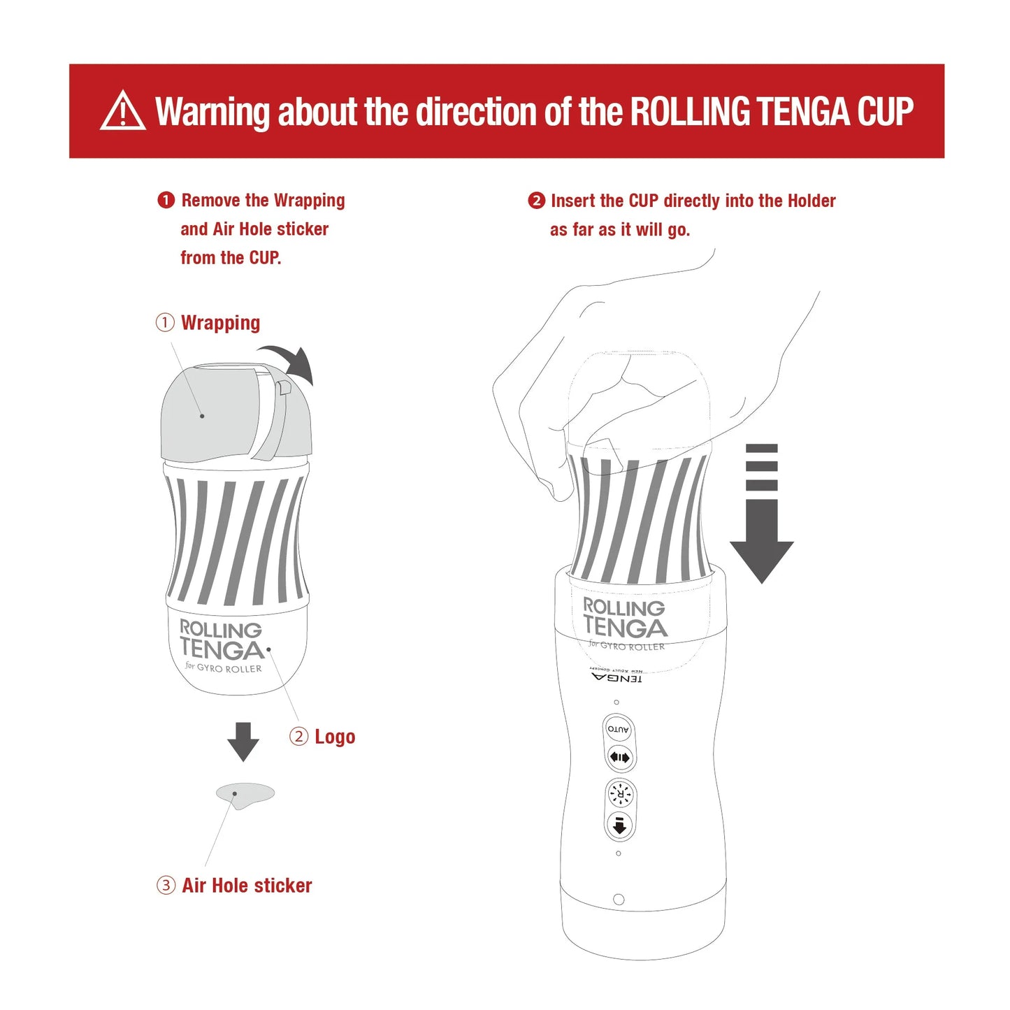 TENGA Vacuum Gyro Roller