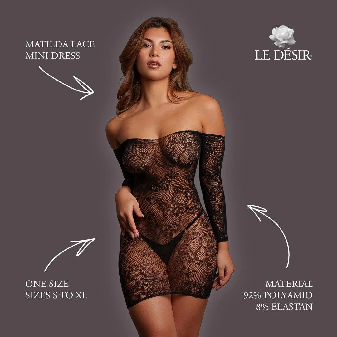LEDÉSIR Matilda - Lace Mini Dress