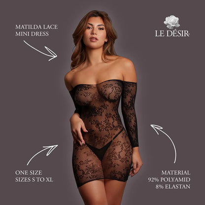 LEDÉSIR Matilda - Lace Mini Dress