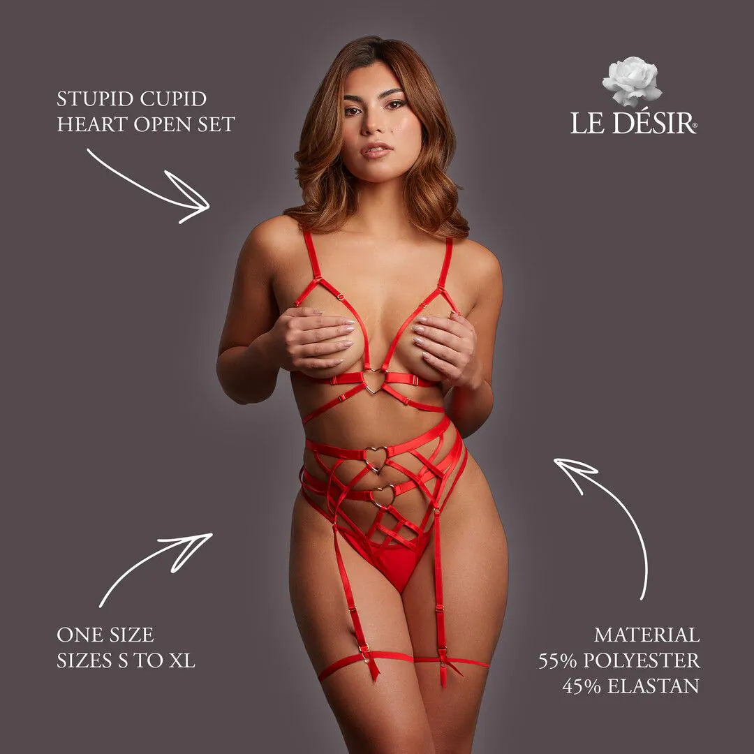 LEDÉSIR Stupid Cupid - Heart Open Set