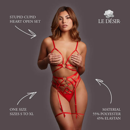 LEDÉSIR Stupid Cupid - Heart Open Set
