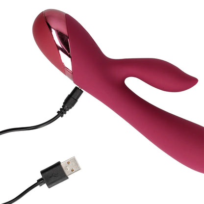LOVELINE Smooth Silicone Rabbit Vibrator