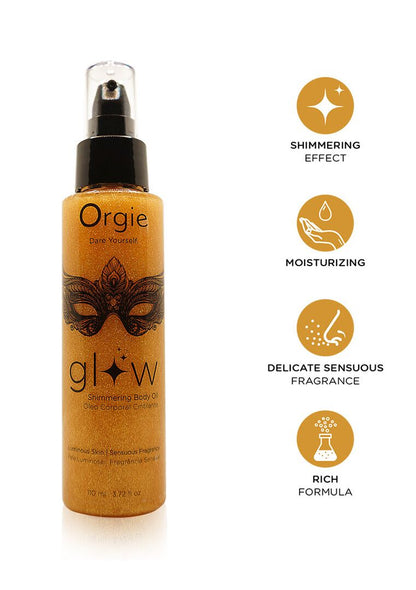 ORGIE Glow - Shimmering Body Oil - 3.72 fl oz / 110 ml