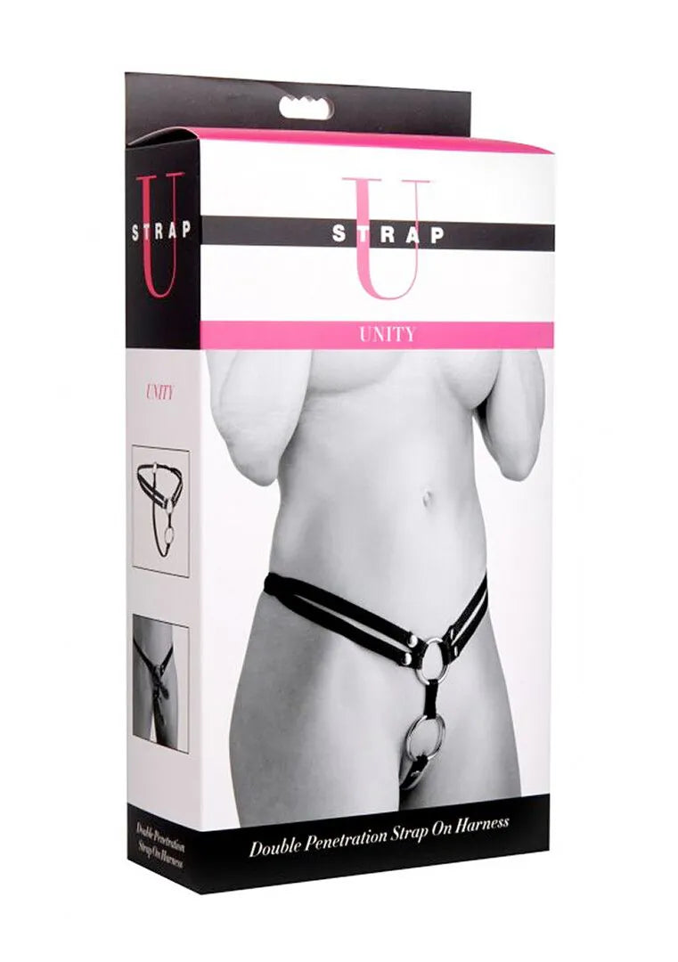 XRBRANDS Unity - Double Penetration Strap-On Harness